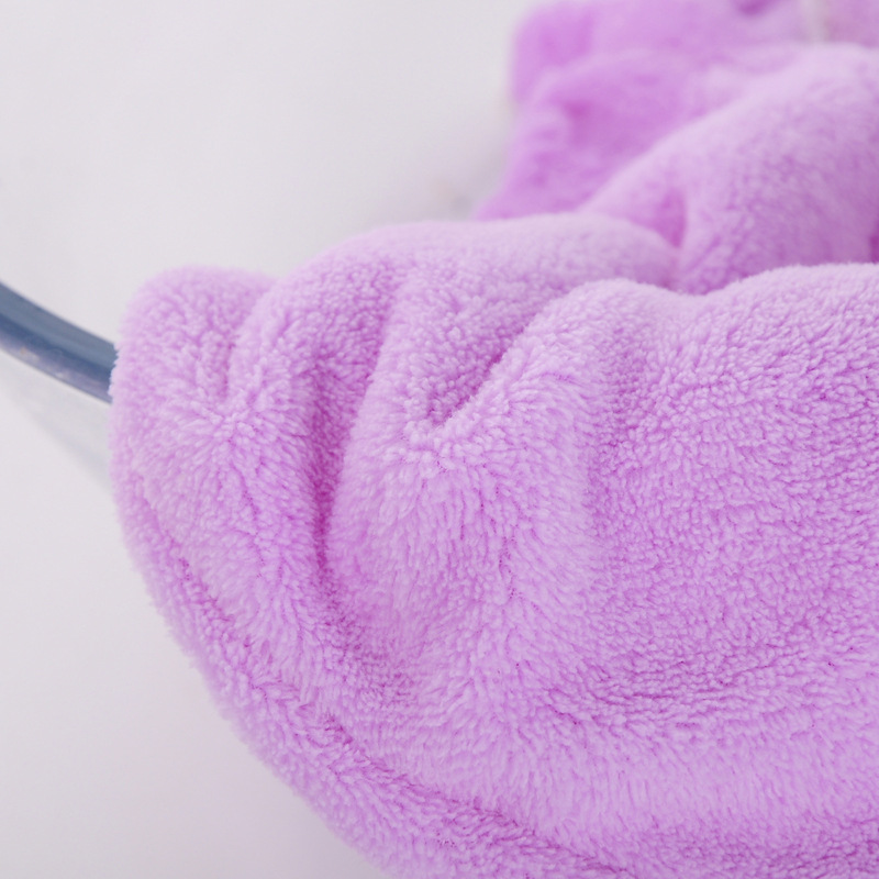 Headscarf coral fleece dry hair cap, absorbent quick-drying hair cap, adult shampoo 2024 new style dry hair cap pic 8