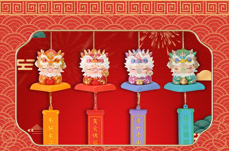 2024龙年新款国潮吉祥瑞龙春节礼物树脂工艺品招财摆件年终奖批发详情12