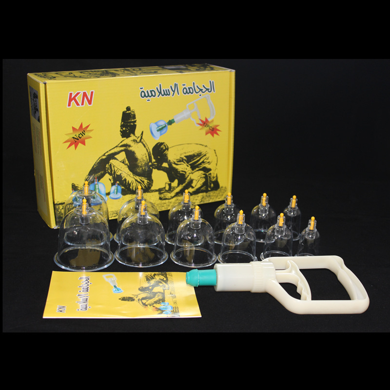 Factory direct sales of 12pcs vacuum cupping cups for export, Awen 12-cup household cupping cups, suction cupping cups wholesale pic 5