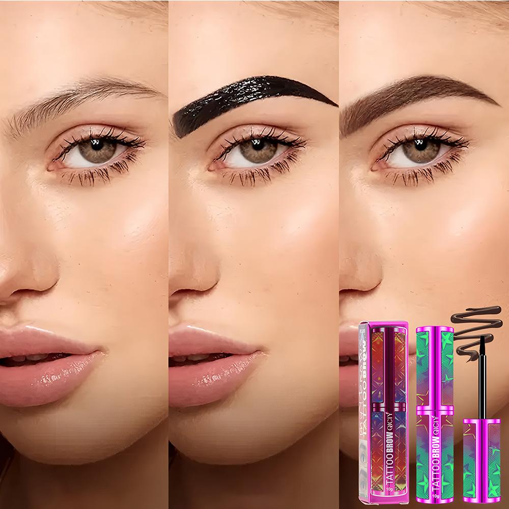 【 Cross-border Exclusive 】QICIY Eyebrow Lift Cream available in 4 colors, waterproof, sweat-proof, natural and long-lasting. Wholesale pic 14