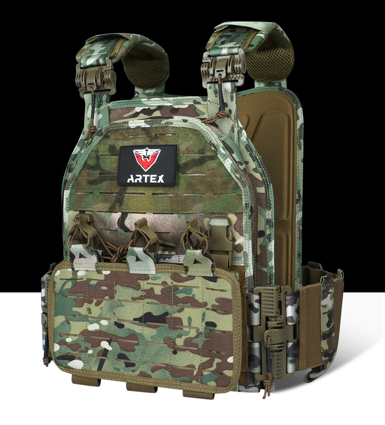 Yitu Cross-border Tactical Vest, outdoor laser quick-release vest, multi-functional field battle wear-resistant and breathable training suit pic 6