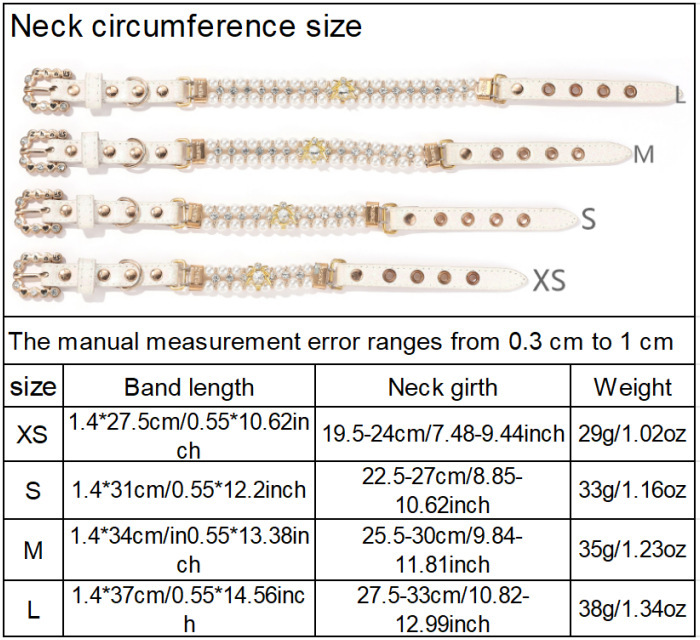 宠物项圈花卉图案宠物配饰宠物饰品宠物项链铃铛装饰用品多款可选详情8