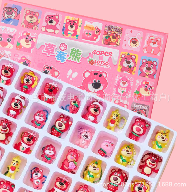 40洞蛋仔公仔盲盒戳戳乐挂件儿童玩具校园礼品软胶盒装多款随机赠品详情4
