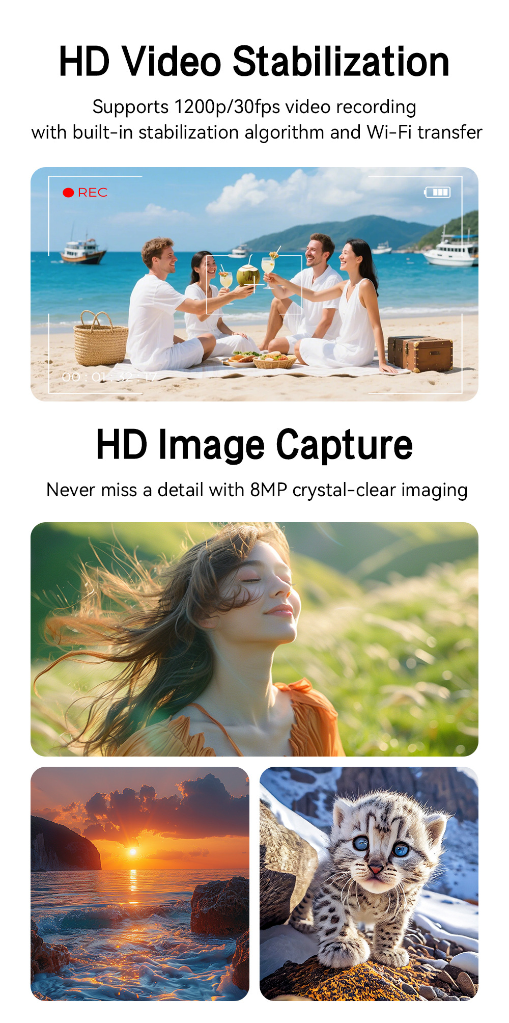 The cross-border G2 smart glasses feature 8-megapixel anti-shake for taking photos and videos, listening to music, cycling, Bluetooth, and real-time translation pic 11