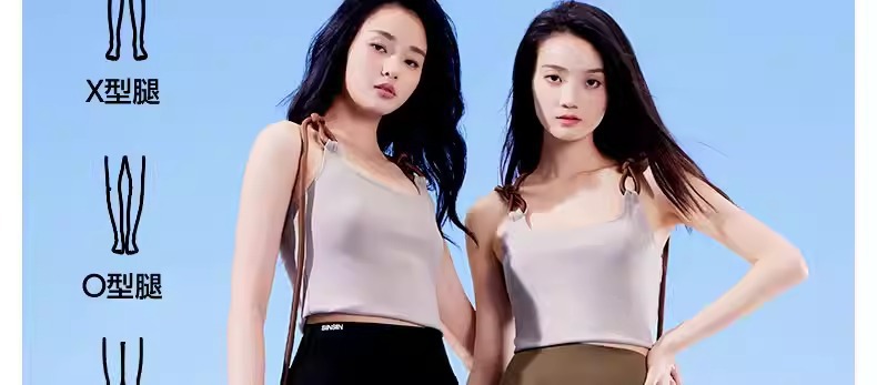 SiNSiN直筒裤女新款防晒春夏运动健身高腰收腹提臀瑜伽裤运动裤详情12