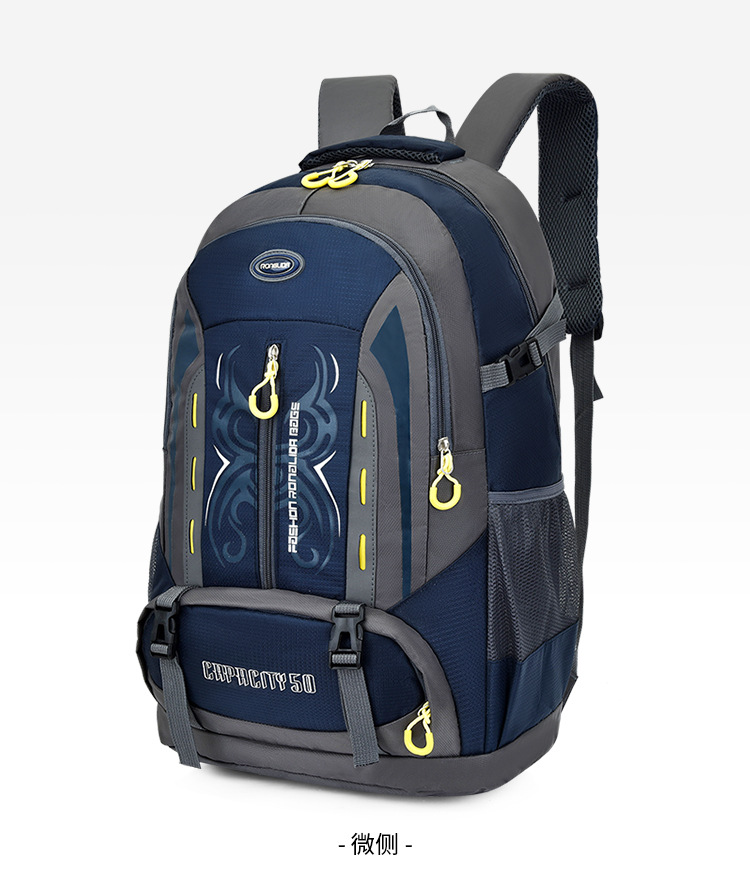 跨境外贸新款户外背包双肩包男女徒步运动旅行休闲露营登山包批发详情23