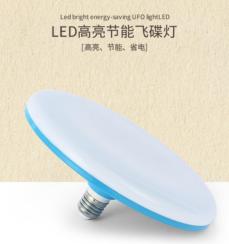 LED三防飞碟灯 防水球泡灯 大功率led球泡灯 led节能灯泡E27螺口详情1