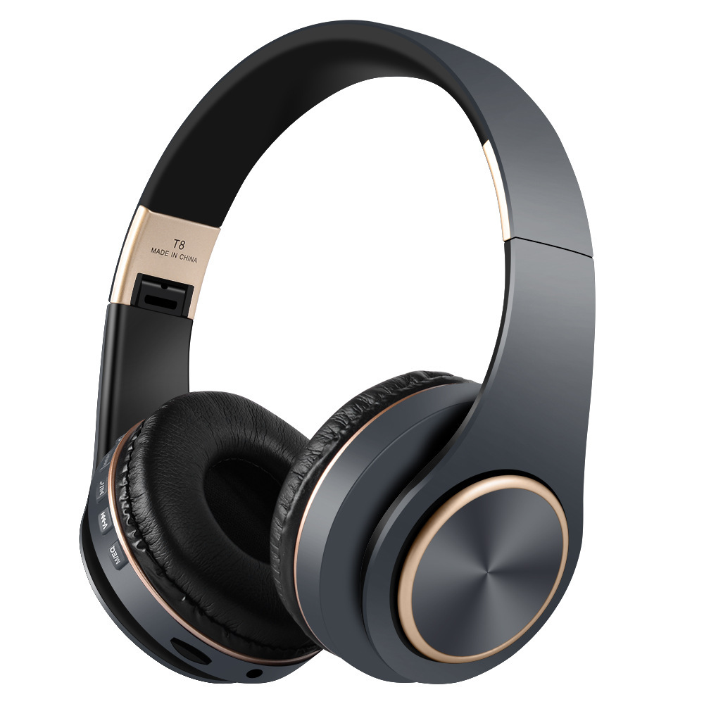 Ultra-long battery life, ANC noise-cancelling, portable, foldable, soft, large ear cup over-ear Bluetooth headphones, wireless gaming headphones pic 12