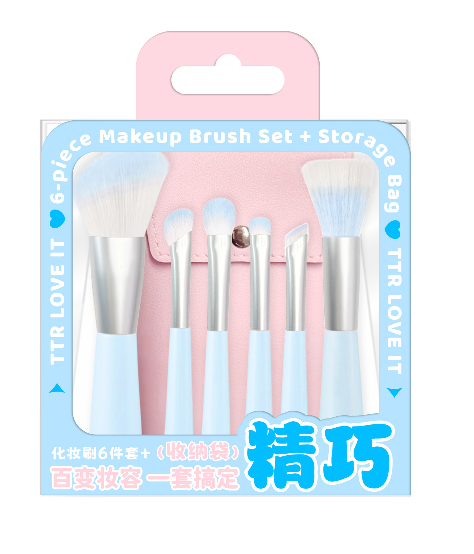 TTR · 化妆刷超薄粉底刷多功能刷精准遮瑕刷细节刷腮红刷鼻影刷详情14