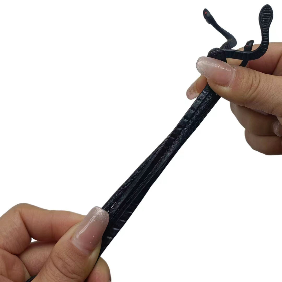节日派对整蛊吓人高仿真蛇眼镜蛇圆头蛇水蛇软胶假蛇模型玩具详情5