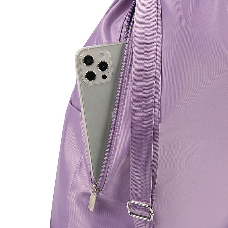 New embroidered Oxford drawstring backpacks with large capacity, fashionable outdoor trend, travel folding backpacks, cross-border wholesale pic 38