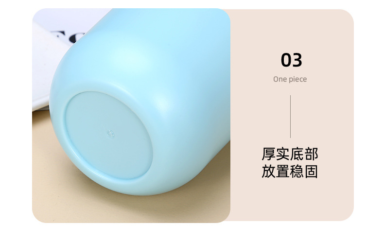 百货300ml不锈钢漱口杯牛奶杯双层咖啡杯儿童水杯洗漱杯牙刷杯缸详情13