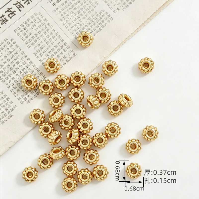 多款多规格锌合金圆形隔片隔珠垫片编手链手绳手串项链DIY饰品详情17