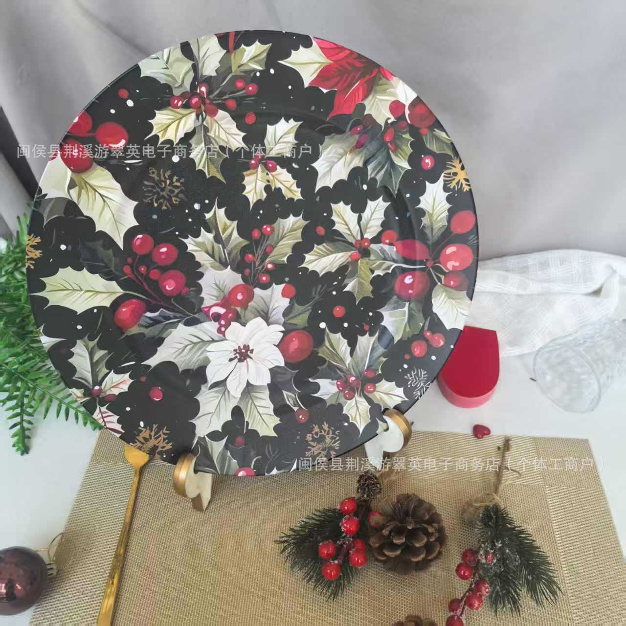 金色盘子圣诞主题彩蛋复活节礼盒装详情4