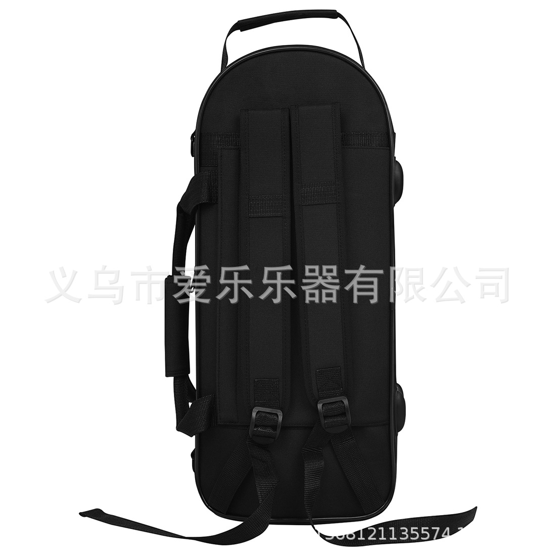 SLADE bolsa de trompeta de tela oxford mochila de hombro resistente bolsa crossbody de trompeta portátil instrumento de viento de metal caja de trompeta pic 10