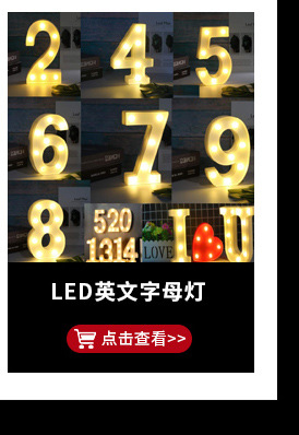 亚马逊新品led球泡灯电池盒灯串圣诞节日装饰彩灯生日派对球灯详情7