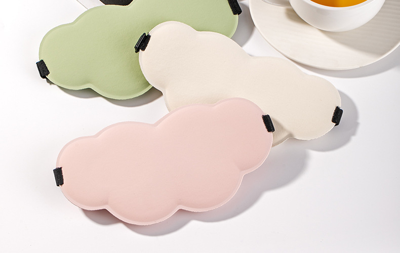 3D立体云朵睡眠眼罩双面冰丝遮光透气缓解眼疲劳不压眼午睡眼罩详情35