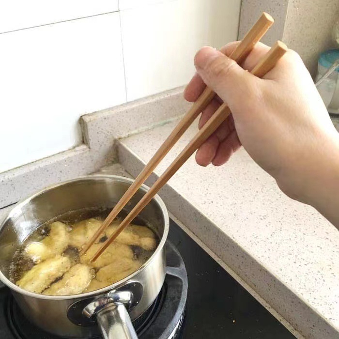 【 Zone 2-9 】 Fried Dough Stick Chopsticks /100/ Bundle /1000/ Box Long chopsticks, Extra-long fried dough stick chopsticks wholesale, Hot pot chopsticks, Extended chopsticks, household and commercial, thickened for noodle frying pic 5