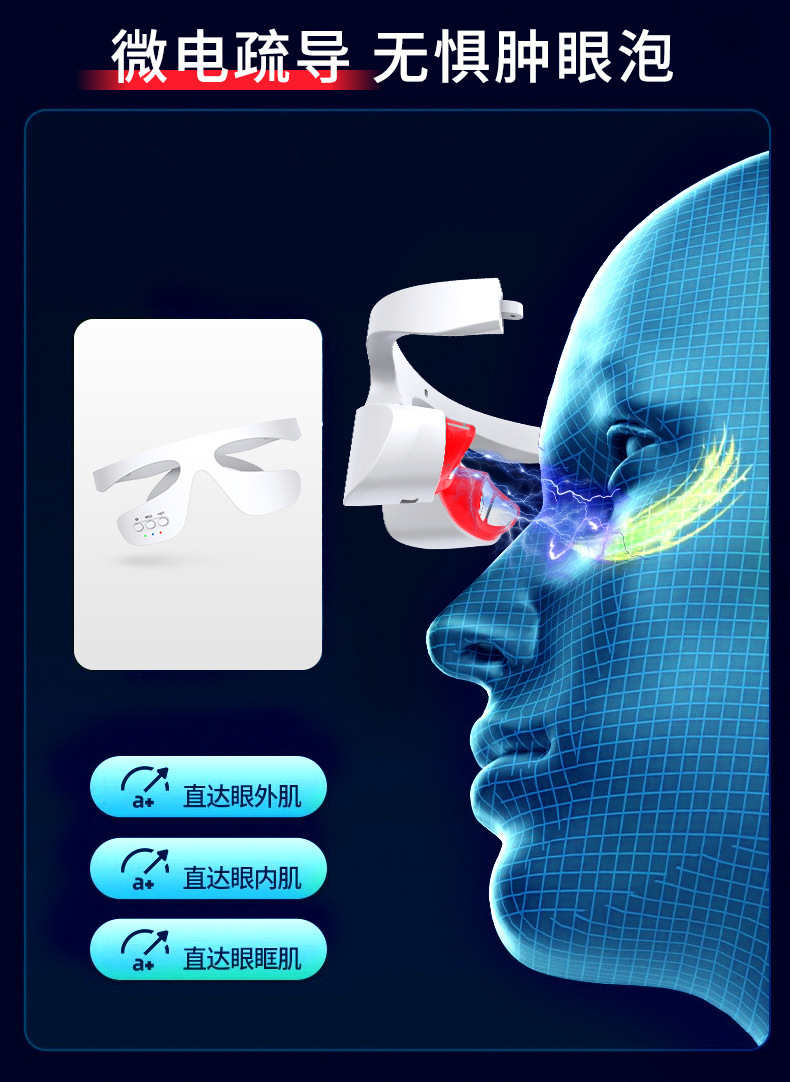 shanilak Eye Care Device, Electric Eye Cream Delivery Device, Massage Device for improving eye bags and dark circles, and microcurrent beauty device wholesale pic 10