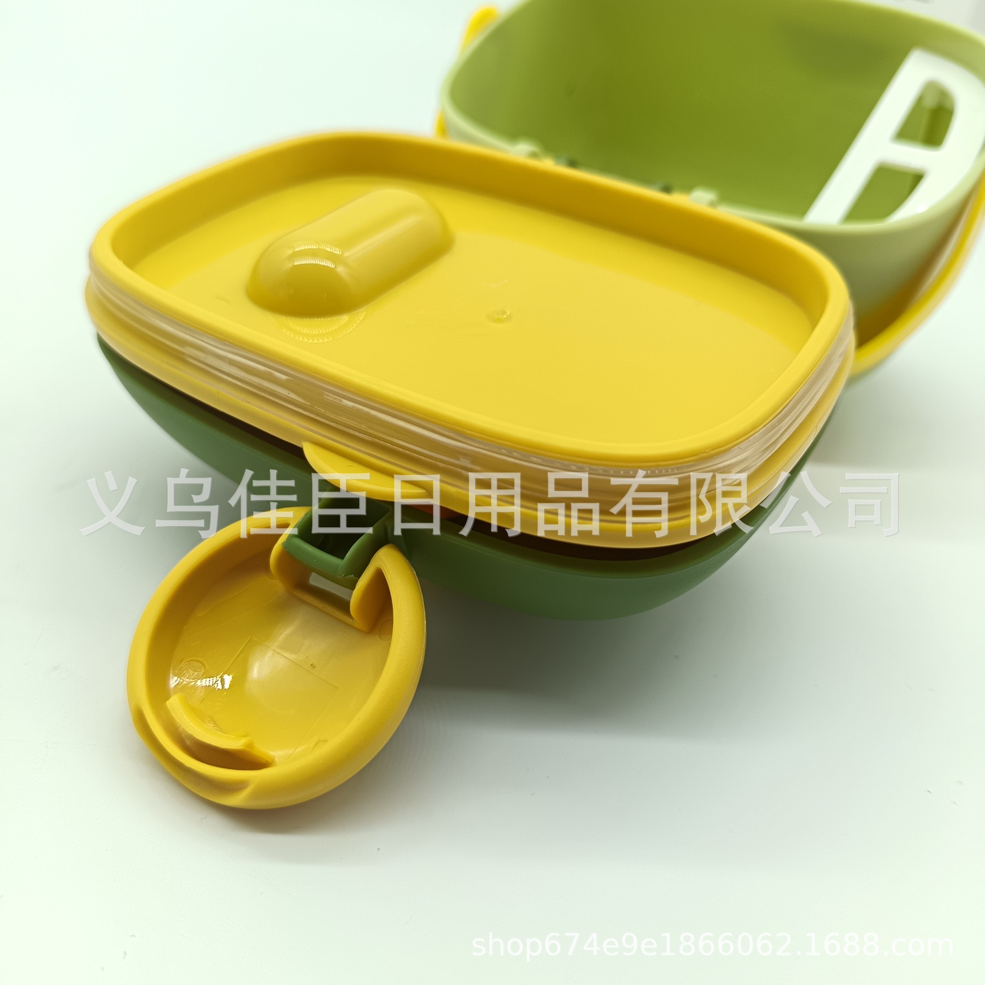 跨境热销宝宝奶粉分装盒高颜值萌趣可爱奶粉罐手提外出便携奶粉盒详情9