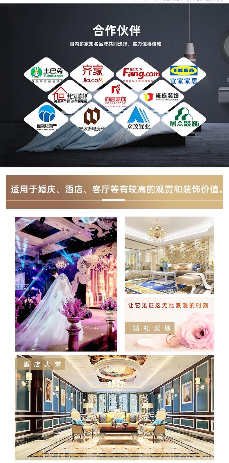 玻璃水果盘客厅家用托盘办公室轻奢高档零食盘茶几摆件干果糖果盘详情11