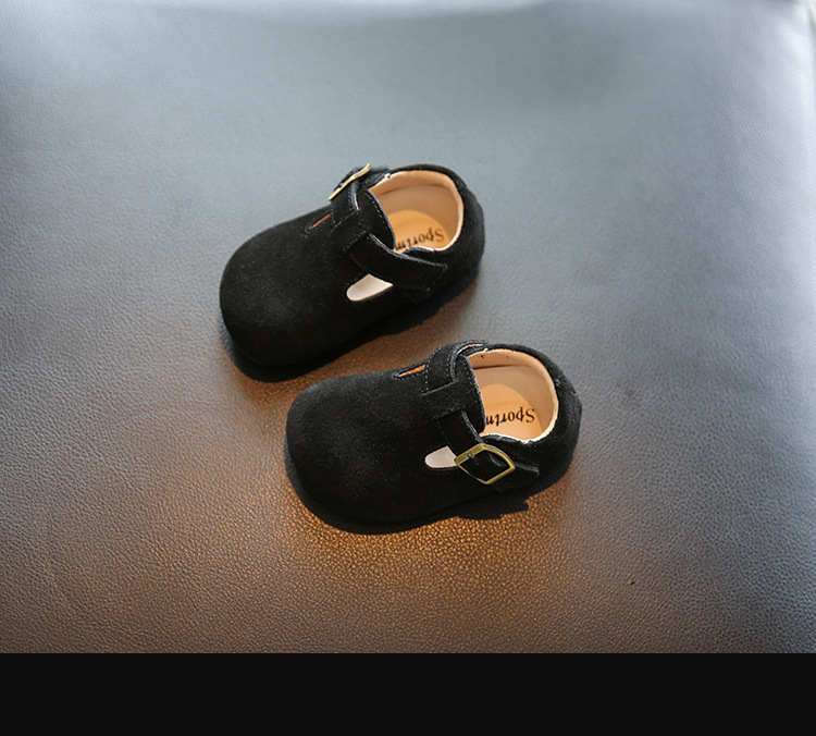 女童单鞋秋季新款儿童勃肯鞋软底婴儿学步鞋女宝宝豆豆鞋小童鞋子详情14