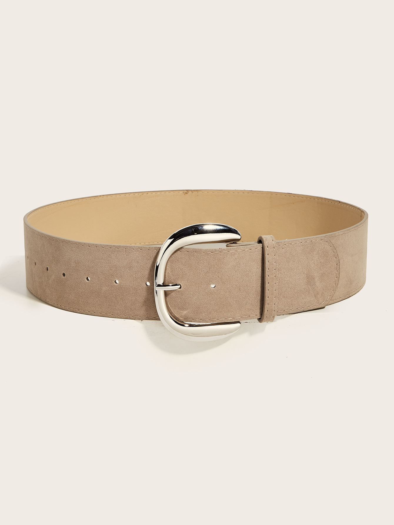 Retro Melade-style wide belt for women to slim the waist and look slimmer, paired with skirts for a stylish American hot girl style belt in stock pic 21