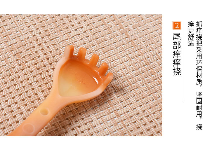 抓痒按摩双效敲响捶背部抓痒按摩捶敲击捶打肩颈腰部养生按摩神器详情7