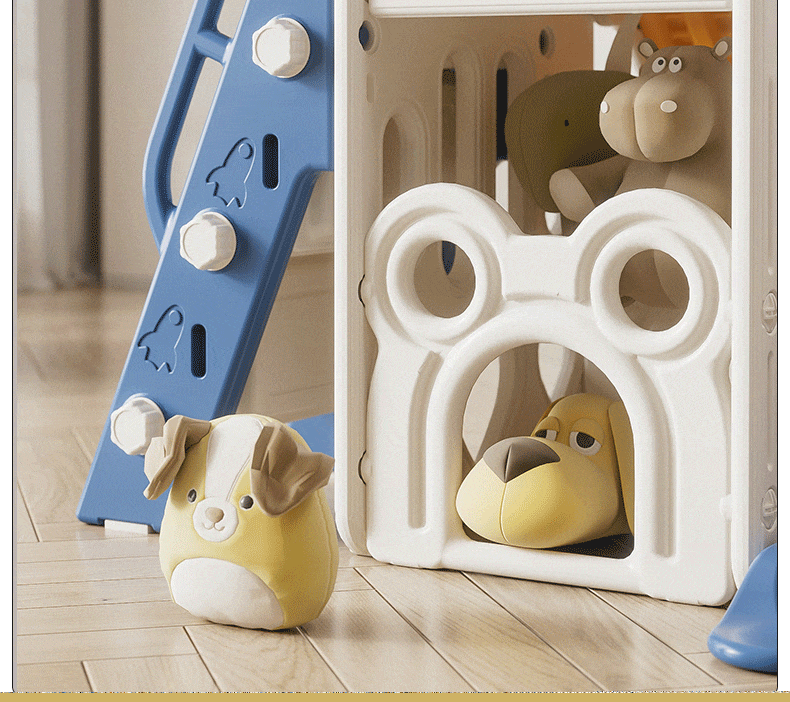 滑滑梯儿童室内家用2至10岁宝宝滑梯秋千二合一家庭多功能游乐场详情20