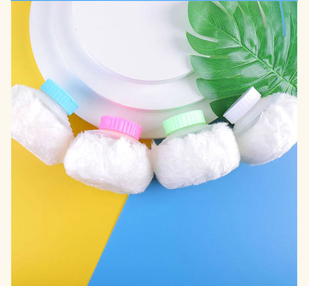 宝宝储粉式粉扑盒婴儿小孩爽身粉痱子粉扑盒日常护理用品厂家直销详情6