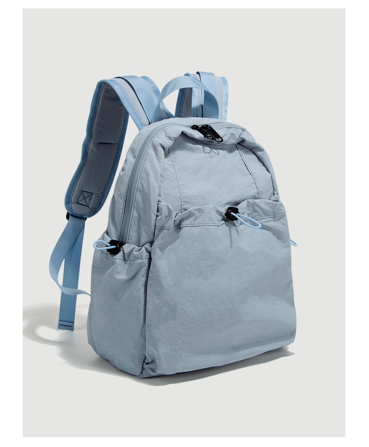 跨境休闲轻便双肩包男女新款大容量旅游防水背包学生书包女详情18