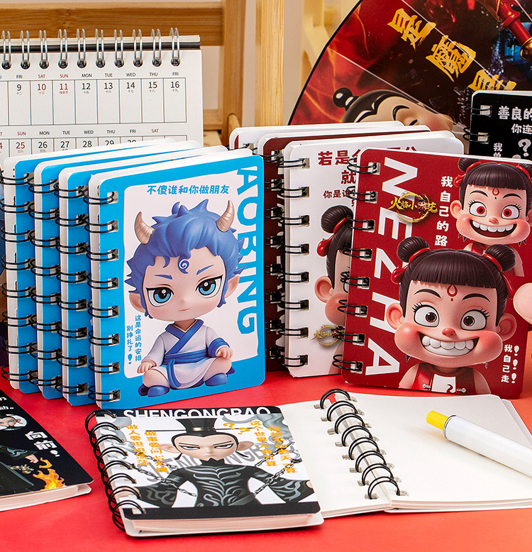 卡通创意线圈本笔记本子本小学生奖励奖品A7本子学生奖品批发详情11