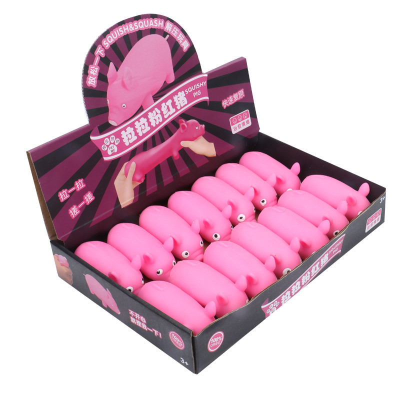 Stress-relieving magic tool, stress-relieving toy Pig Kneading Joy, cute and playful Little pig, the same style as Douyin, boring Lala Pig pic 18