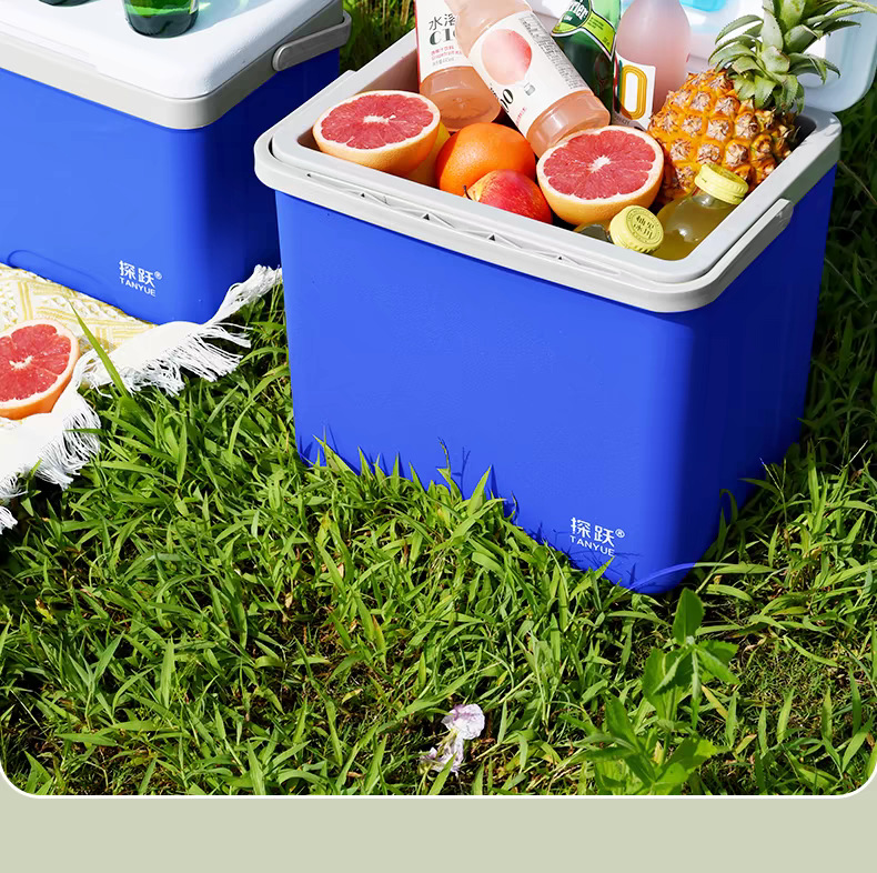 Insulated box, ice cube refrigeration box, household car, outdoor camping fishing box, portable small refrigerator, commercial street stall insulated box pic 7