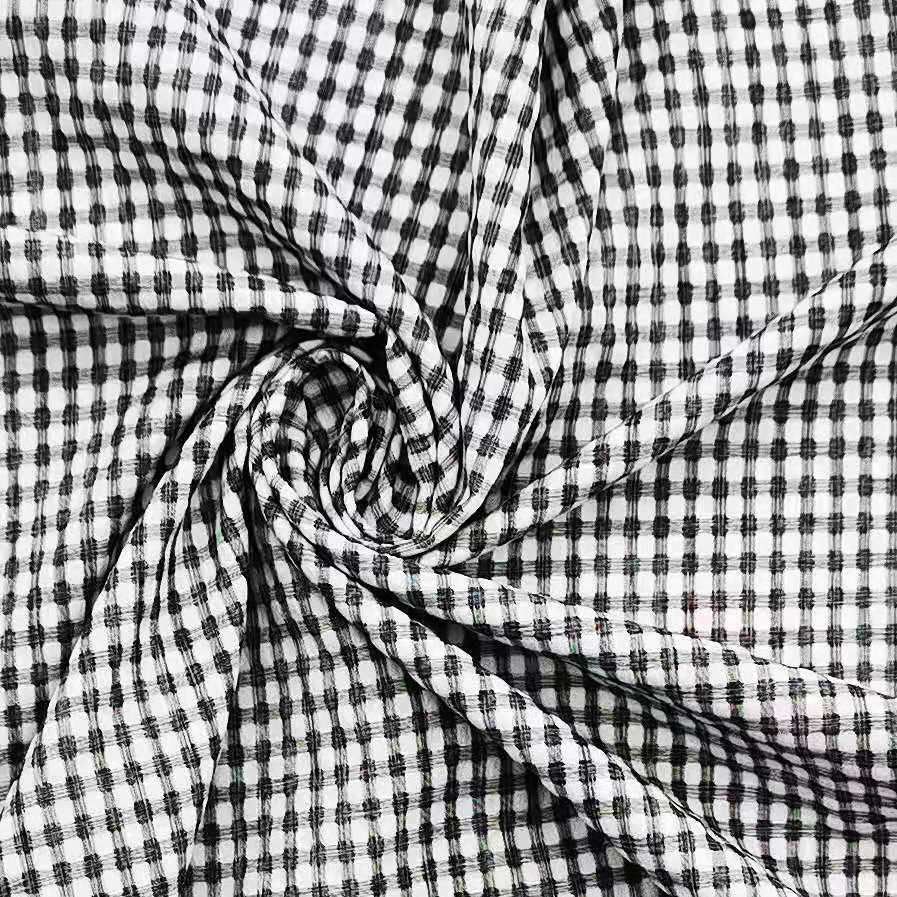 双色烂孔泡泡雪梨纺T400布料透气柔软舒适新款面料详情10