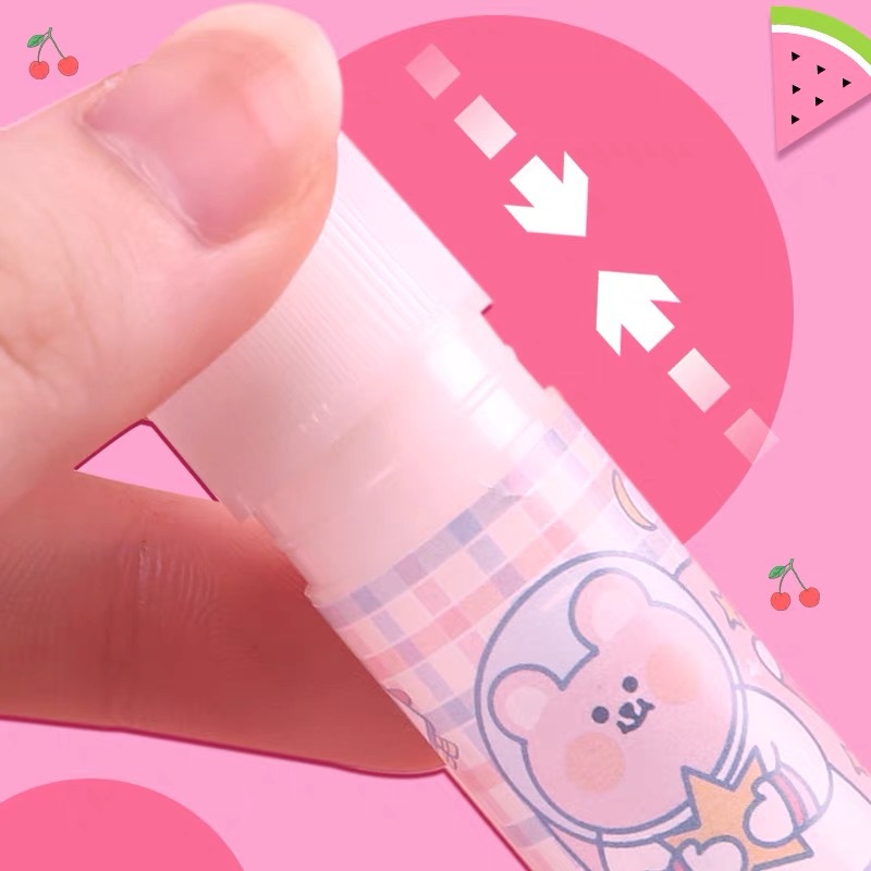 厂家直供散装9g创意卡通可爱固体胶办公学生手工DIY小号固态胶棒详情3
