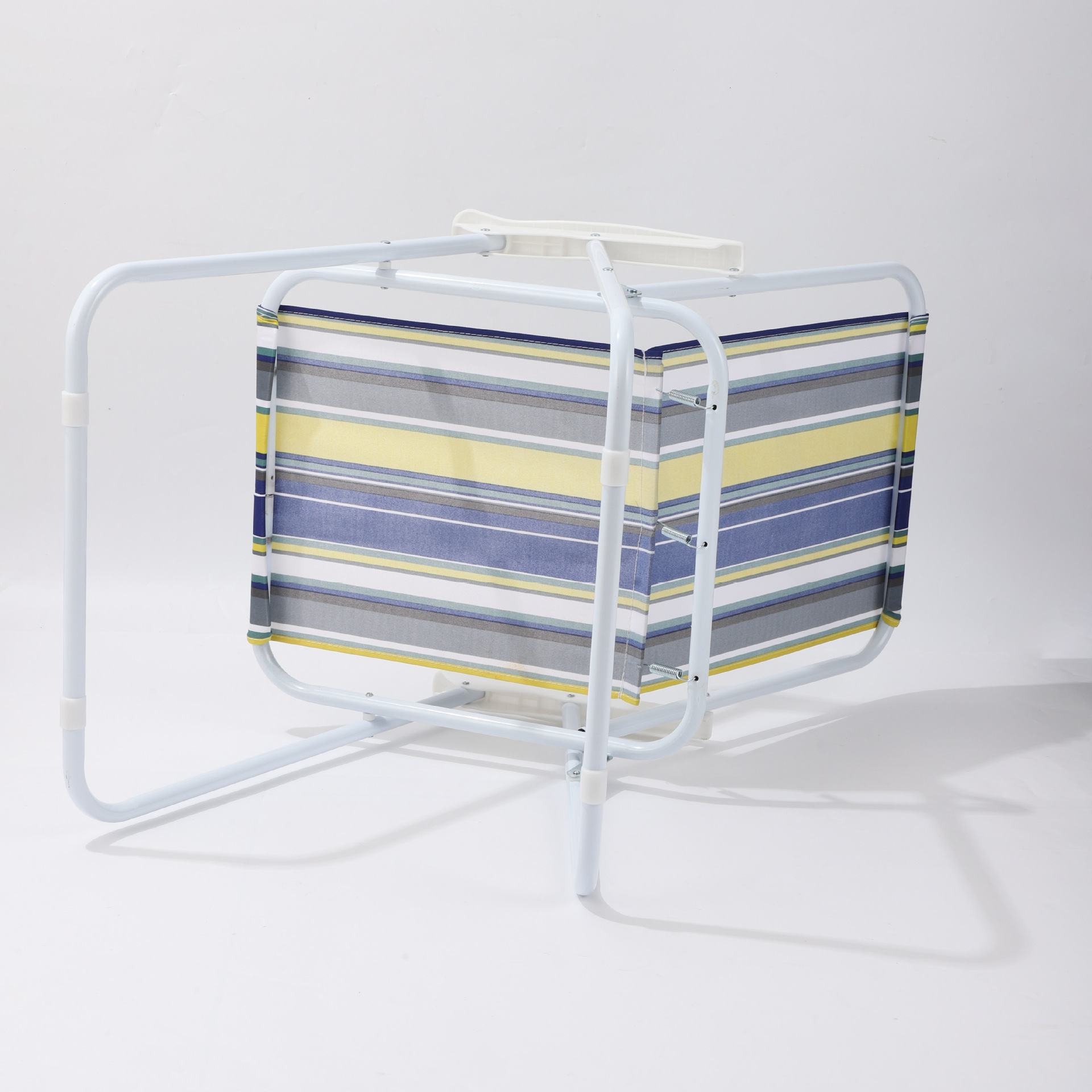 户外野营折叠沙滩椅室内休闲弹簧椅夜市摆摊专用休闲椅多色可定详情5