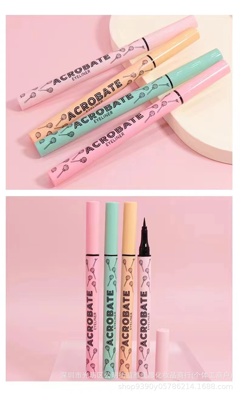 Cross-border new product LYVV makeup eyeliner liquid is waterproof, sweat-proof, does not smudge easily, and is smooth. Wholesale and export of student sleeping pen pic 7