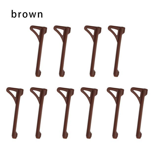 Anti-slip silicone eyeglass accessories, simple hook sports triangular ear hooks, fixed anti-drop ear tips, 5 pairs of ear hooks pic 15