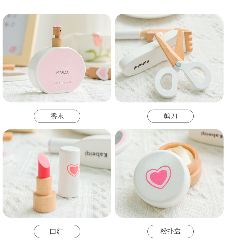 北欧风仿真声光冰箱厨房玩具套装儿童过家家角色扮演益智厨房玩具详情29