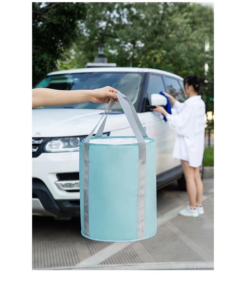 折叠泡脚桶旅行便携式保温足浴盆加高过小腿深桶家用多功能泡脚袋详情2