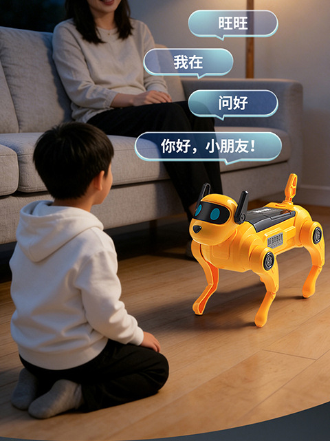 AI指令机器狗AI玩具变形金刚机器人玩具详情9