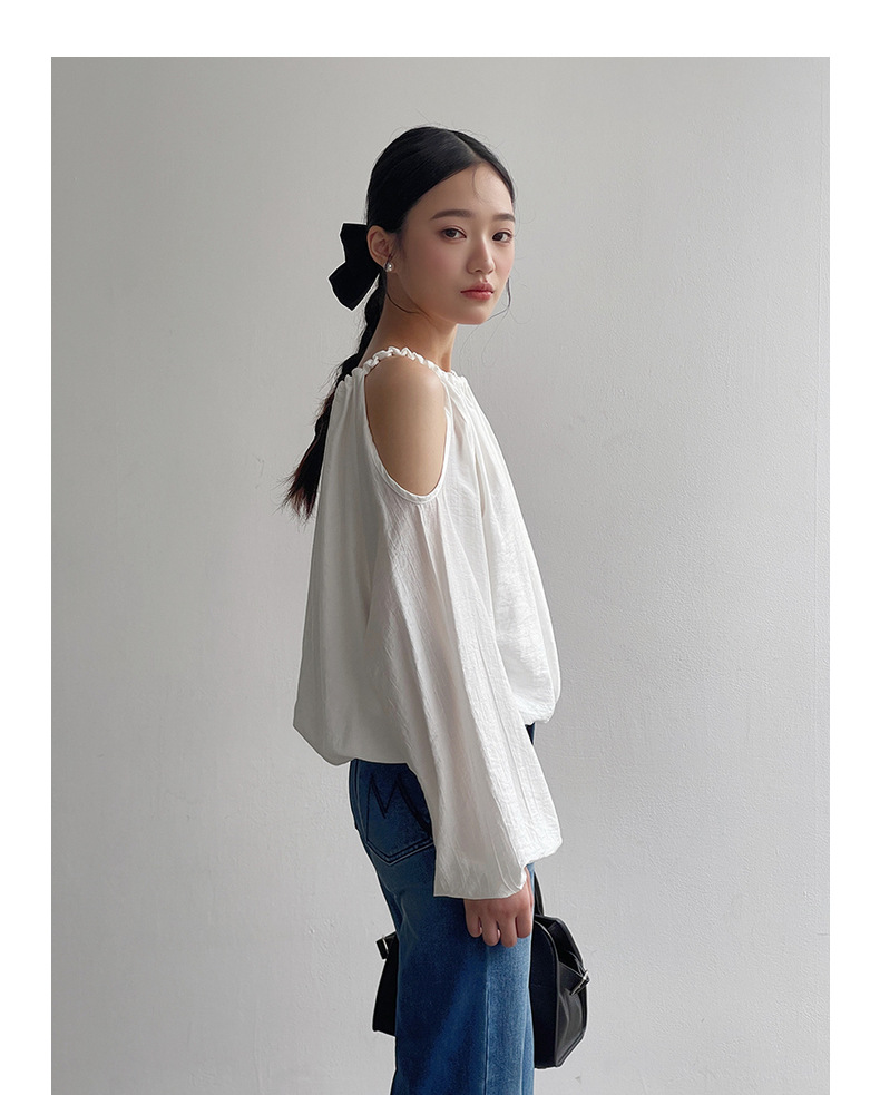 【90s Retro Horn 】 Ge Ming High-waisted slightly flared jeans for Women 2025 Spring New floor-length Pants R155H pic 42