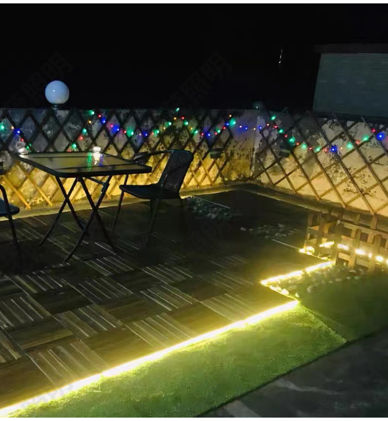 led灯带户外亮化工程氛围灯条家装吊顶高亮线条灯工程防水灯带详情16