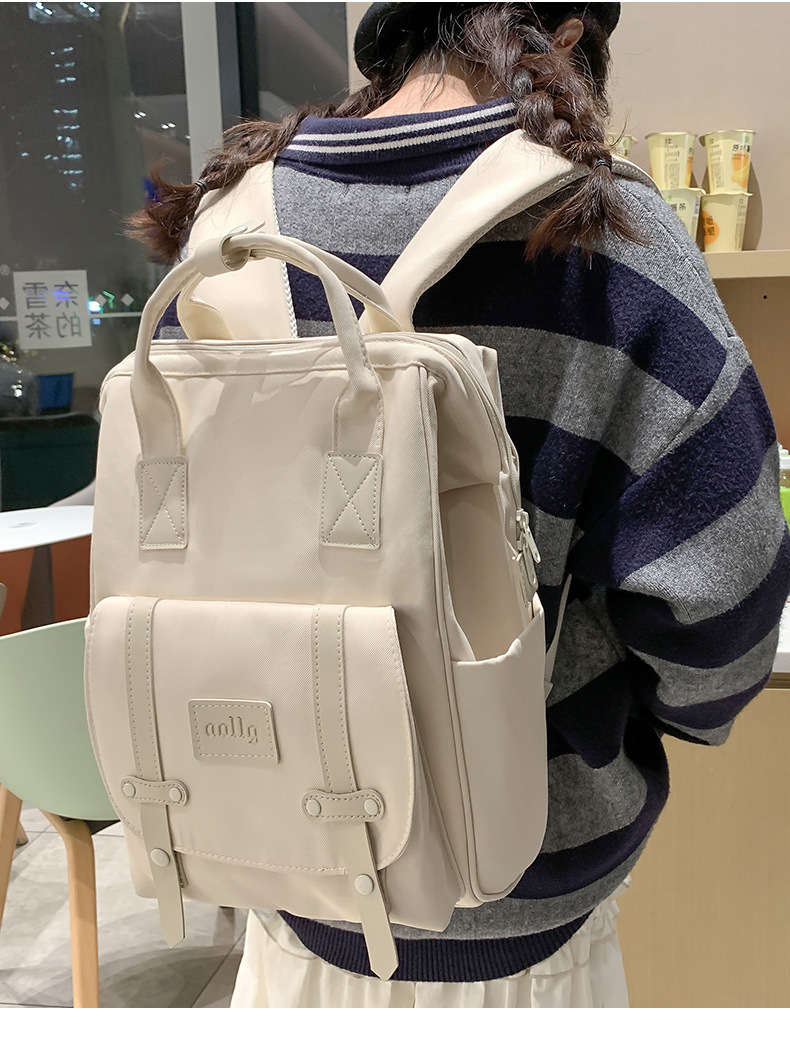 妈咪包ins手提大容量高级感学生外出轻便旅行女士多功能书包详情10