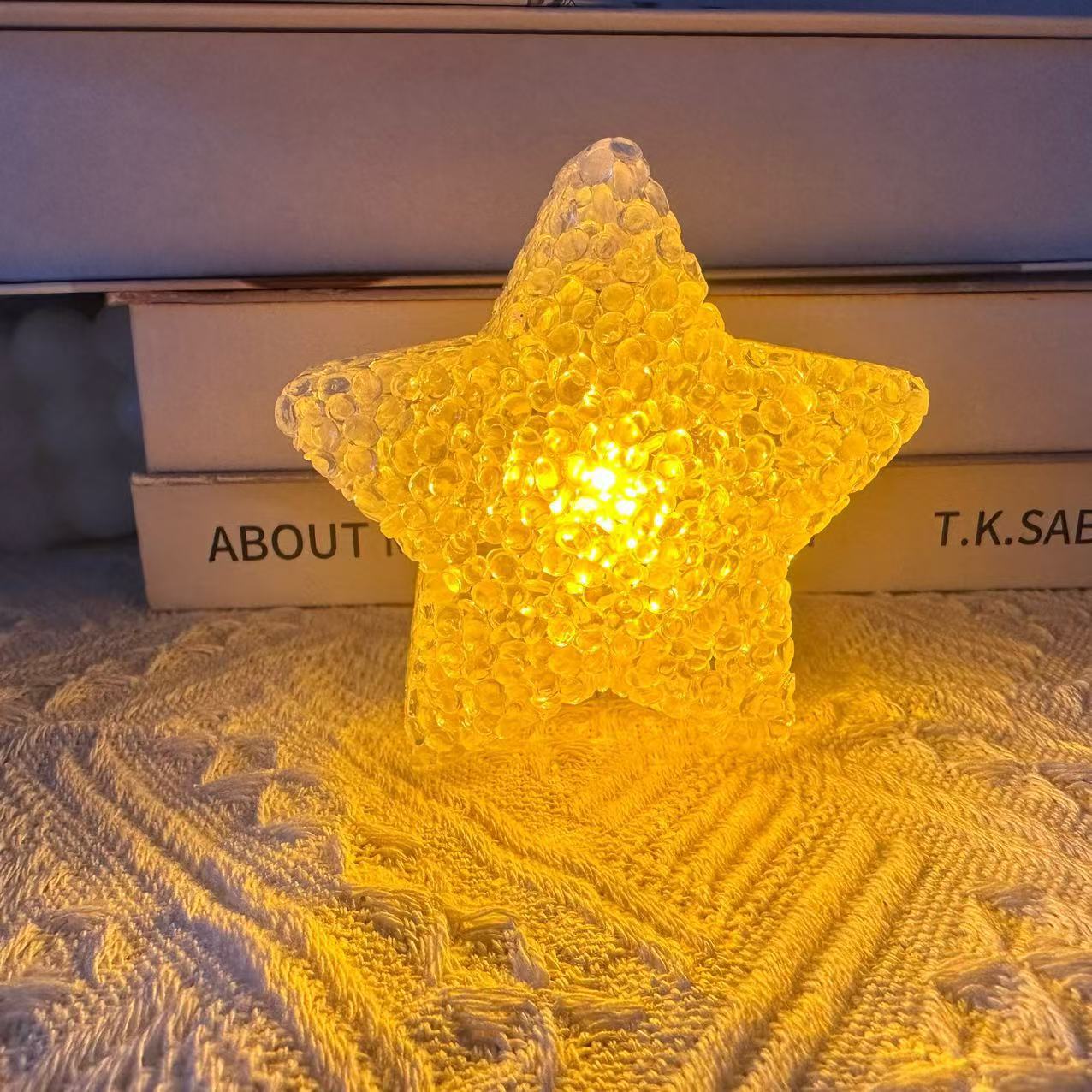 创意手持小星星夜灯手腕表演手拿发光五角星道具演唱会氛围灯批发详情9