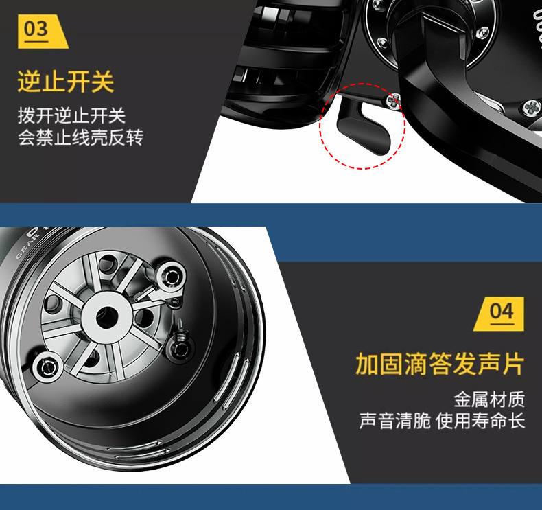 全金属纺车轮远投钓鱼轮正品海竿海杆矶钓线轮批发垂钓用品渔轮详情21