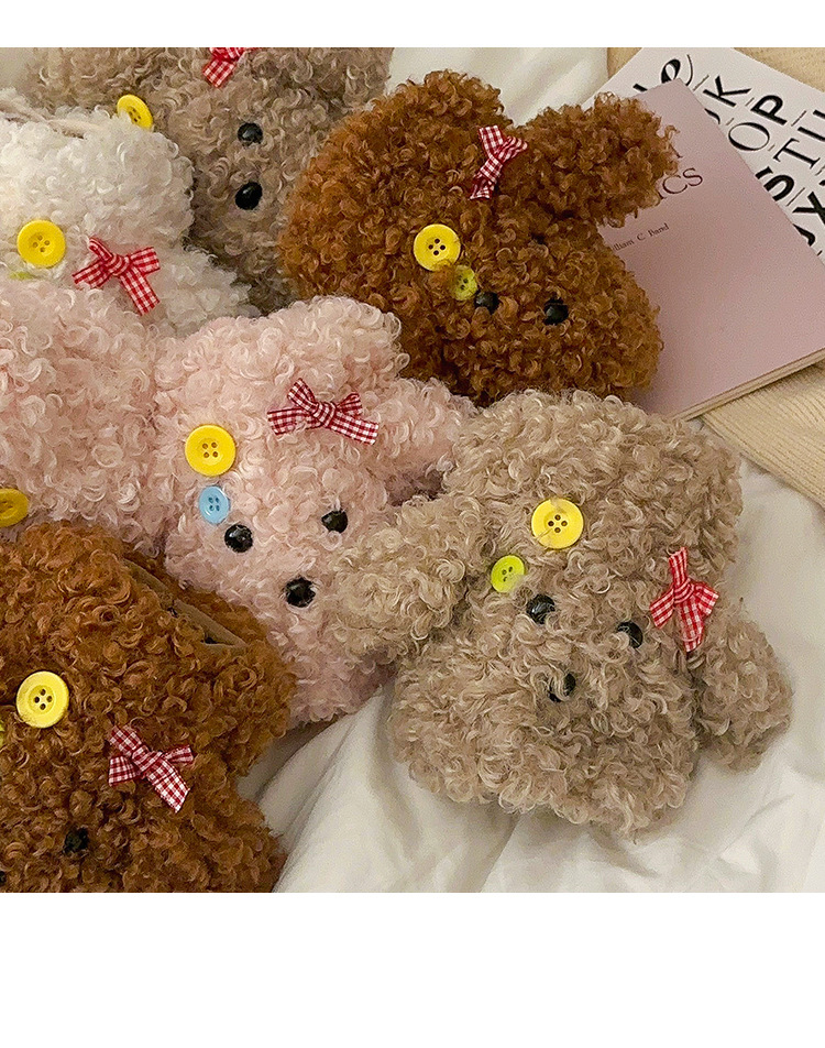 可爱毛绒袖套女2024新款防脏套袖成人办公室秋冬季羽绒服专用护袖详情10