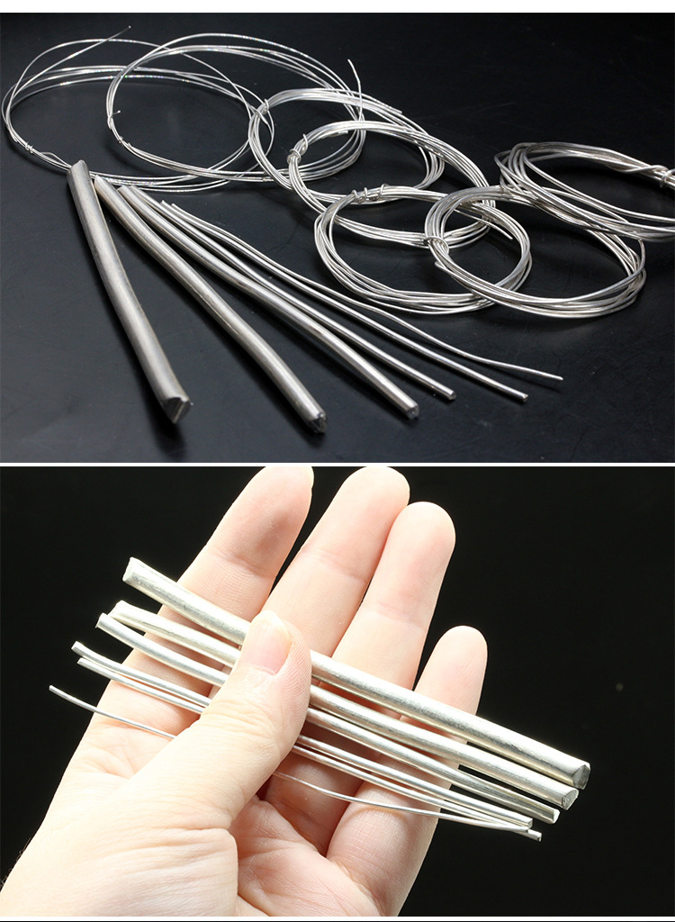 S999 flat silver wire round rectangular pure silver cloisonne enamel inlaid special DIY jewelry, pure silver wood silver wire pic 5