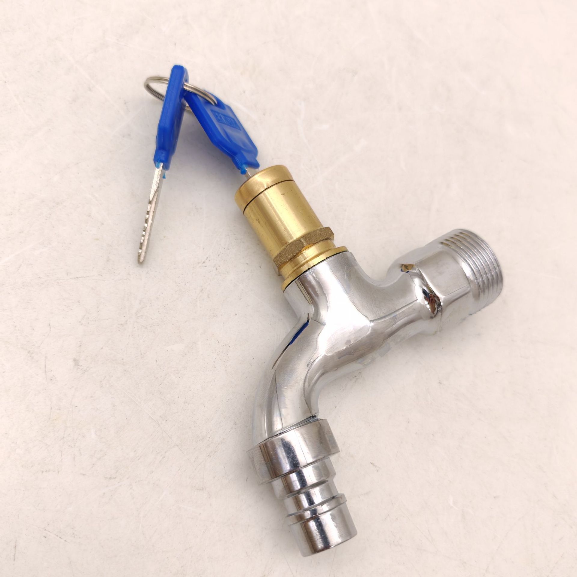 自产自销 家用户外防盗钥匙4分带锁匙水龙头6分钥匙 水龙头详情13